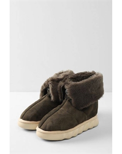 Полусапоги с меховым подворотом Desa