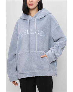 Худи с логотипом бренда Belucci