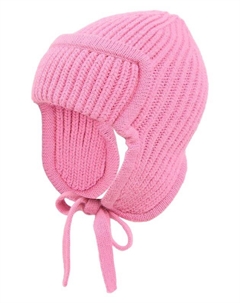 Вязаная шапка-ушанка Belucci