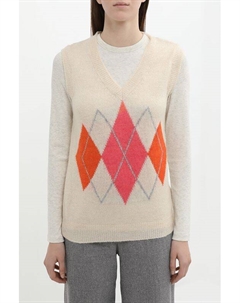 Вязаный жилет с косами More&more