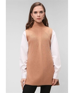 Вязаный жилет с воротником-стойкой Calvin klein