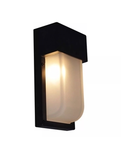 Уличный настенный светильник 09355-9.2-001U BK Reluce
