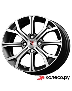 Литой диск Lada Granta (R198) 6x15/4*98 D58.5 ET35 BK/FP Replikey