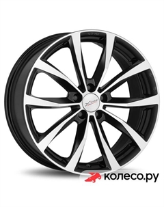 Литой диск X-138 7x18/5*108 D60.1 ET38 BK/FP X`trike