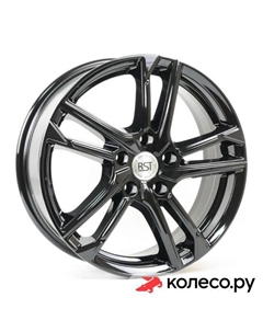 Литой диск R197 6.5x17/5*114.3 D66.5 ET37 BL Rst