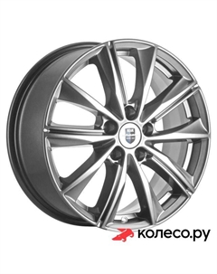 Литой диск Арнар (КС896) 7x17/5*112 D66.6 ET35 Дарк платинум Кик