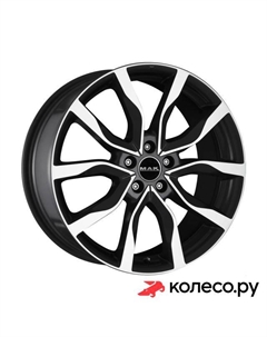 Литой диск Highlands 8x19/5*108 D63.4 ET45 Black Mirror Mak