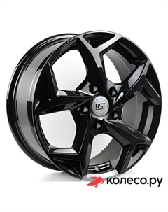 Литой диск R066 6.5x16/5*112 D57.1 ET46 BL Rst