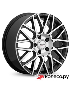 Литой диск X-131 7x17/4*108 D63.35 ET45 BKM/FP X`trike