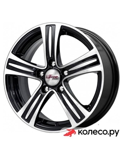 Литой диск S.U. 6x15/5*100 D67.1 ET45 Блэк-джек Ifree