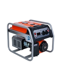 Генератор бензиновый KM4800H 1018115, 3,3 кВт, 220В, 16 л, с ручным запуском Tor