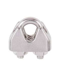 Зажим для троса SMP-02258-1 М3, нерж.сталь (А4), DIN 741 Starfix