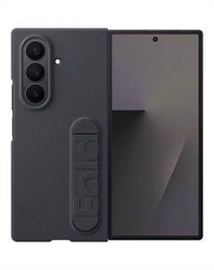 Чехол Samsung Silicone Case для Galaxy Z Fold 7 чёрный