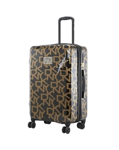 Чемодан Deco Signature M чёрный-золотой Dkny