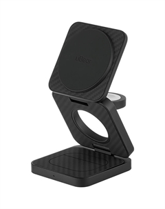 Беспроводное зарядное устройство uBear Balance Supreme 3 in 1 чёрный (WL17BL31-AW) Ubear