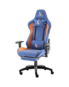 Компьютерное кресло GameLab Paladin Plus Breeze Blue-Orange (GL-753) Gamelab