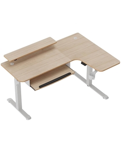 Компьютерный стол Eureka ERK-EHD-L60R-MW