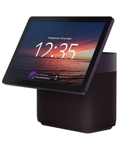 Умная колонка Яндекс Станция Дуо Макс с Алисой на Alice AI красный