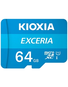 Карта памяти Kioxia microSDXC 64 ГБ Exceria (LMEX1L064GG2)