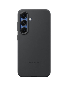 Чехол Samsung Silicone Case для Galaxy S25+ чёрный
