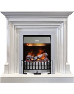 Камин Bradford (Белый) + Danville Chrome FB2 (DNV20CHLL) Dimplex