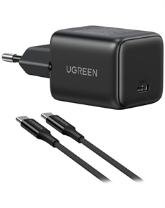 Зарядное устройство Ugreen X513 30W USB-C GaN Fast Charger 1 м. чёрный (65012)