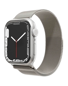 Ремешок для умных часов VLP для Apple Watch 42/44/45 мм серебристый (1104002) Vlp