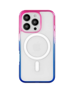 Чехол uBear Fusion Mag Case для iPhone 16 Pro сине-розовый Ubear