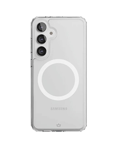 Чехол VLP Crystal Case MagSafe для Samsung Galaxy S24 FE прозрачный (1052039) Vlp