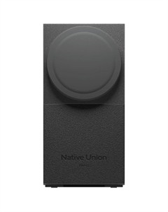 Беспроводное зарядное устройство Native Union Rise 2-in-1 (RS-2IN1-BLK) Native union