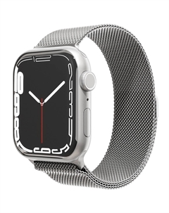 Ремешок для умных часов VLP для Apple Watch 38/40/41 мм серебристый (vlp-MBAW-41SL) Vlp