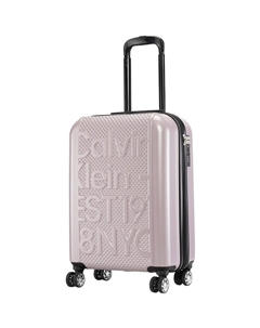 Чемодан Est. In NYC S серо-розовый Calvin klein