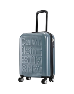 Чемодан Est. In NYC S серо-синий Calvin klein