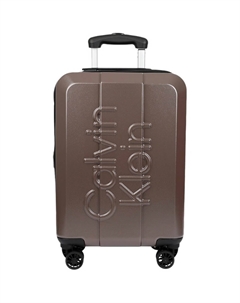 Чемодан Overlay S тёмно-коричневый Calvin klein