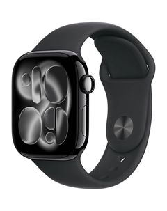 Смарт-часы Apple Watch Series 11 Aluminum GPS 42 мм угольно-чёрный S/M, спортивный ремешок