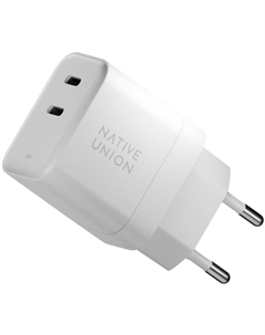 Зарядное устройство Native Union Fast Gan Charger (FAST-PD35-WHT-EU) Native union