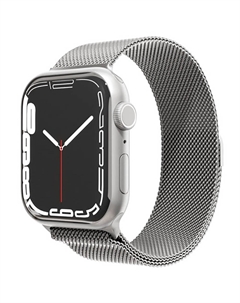 Ремешок для умных часов VLP для Apple Watch 42/44/45 мм cеребристый (vlp-MBAW-45SL) Vlp
