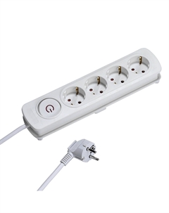 Сетевой удлинитель Vivanco EKLS 4W25 (37646)