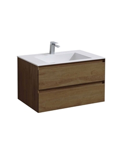 Тумба под раковину Luka 79.2 см VMC-2L800TO дуб табак Vincea