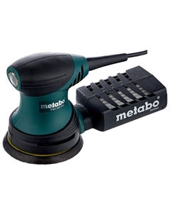 Эксцентриковая шлифовальная машина FSX 200 Intec, сетевая, 240Вт, 125мм, 11000 об/мин, 22000кол/мин, кейс, пылесборник, 1.3кг (609225500) Metabo
