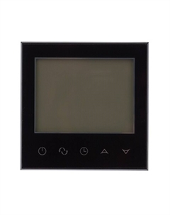 Терморегулятор сенсорный программируемый для теплого пола R100B черный Rexant