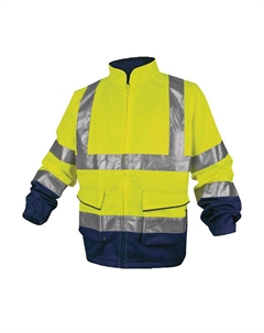 Куртка рабочая сигнальная 56-58 рост 180-188 см желтая Delta plus