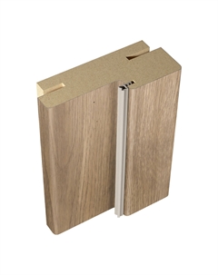 Коробка дверная телескопическая Vision 1 74х30х2100 мм ПВХ дуб европейский (2,5 шт.) Velldoris