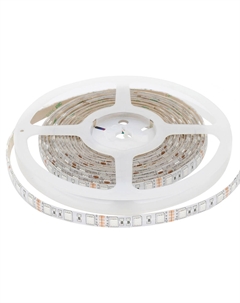 Лента светодиодная SMD 5050 RGB свет 12 В 14,4 Вт/м 5 м IP65 (000012) Apeyron