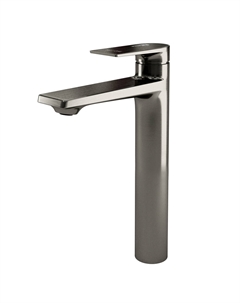 Смеситель для раковины высокий WasserKraft Wiese графит однорычажный (8403H) Wasserkraft