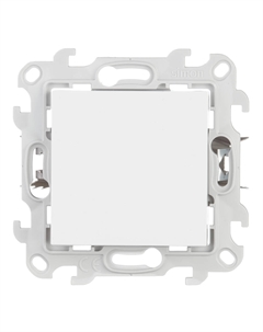Переключатель 24 Harmonie одноклавишный встраиваемый белый (2420251-030) Simon