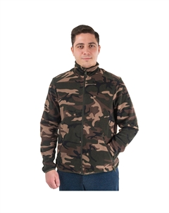 Толстовка на молнии флисовая 56-58 рост 170-176 см камуфляж Joker