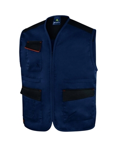 Жилет рабочий Mach 1 56-58 рост 180-188 см синий Delta plus