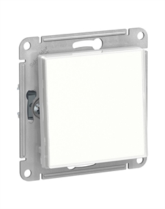 Выключатель AtlasDesign Art одноклавишный встраиваемый белый (ATN200111) Systeme electric