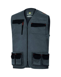 Жилет рабочий Mach 2 52-54 рост 172-180 см серый Delta plus